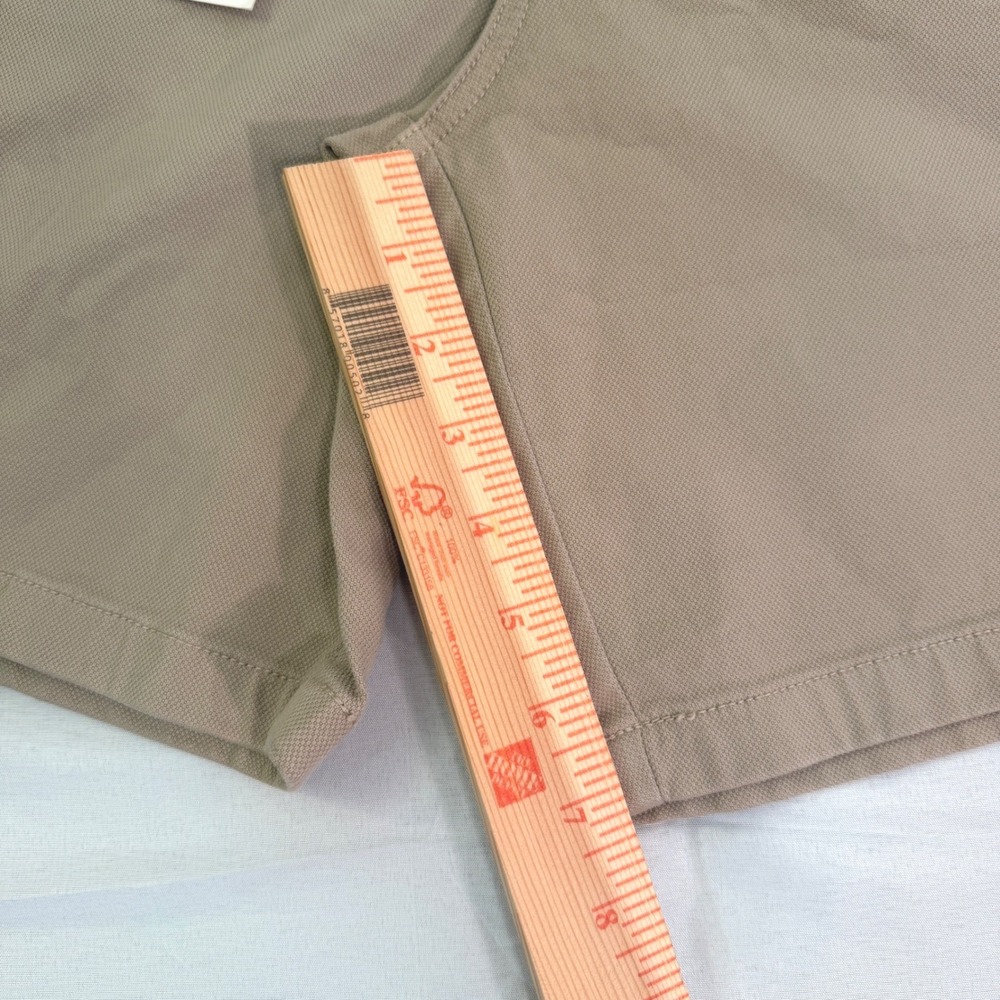 Zara Man Tan Khaki Chino Shorts Size 29 New NWT 8727/425/710 Textured Cotton - Picture 4 of 9